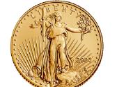 1/10 oz auksinė moneta Amerikos Erelis, JAV 2023 - nuotraukos Nr. 2