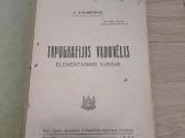 Knyga. Topografijos vadovėlis 1934 - nuotraukos Nr. 2
