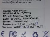 Gsm + WiFi Signalizacijos Komplektas su Belaidžiai - nuotraukos Nr. 3