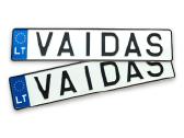 Dekoraciniai vardiniai numeriai - nuotraukos Nr. 12