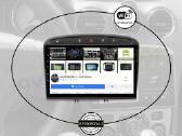 Peugeot 308,408 Android multimedia GPS/WiFi/bt/9" - nuotraukos Nr. 3