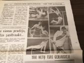 Laikraštis Sportas 1989 metai - nuotraukos Nr. 9