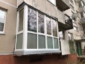 Terasų, balkonų, lodžijų stiklinimas, langai durys - nuotraukos Nr. 13