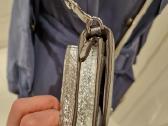 Michael Kors delninė-piniginė, sidabro spalvos, bl - nuotraukos Nr. 19
