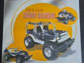 Meccano 8700 konstruktorius su Rc džipu