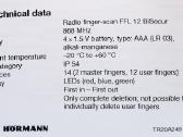Hormann Ffl 12 Bisecure garažo vartams - nuotraukos Nr. 4