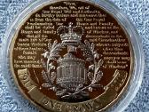 Moneta Gibraltar 2017m. 1 krona, cu-ni