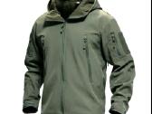 Taktinės striukės Softshell Green Army