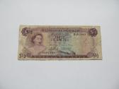 1/2 dolerio , Bahamai , 1965