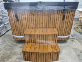 Kubilas , jacuzzi, keturkampis