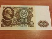 100 rublių 1961 m.unc