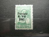 Pernau Estija Vokietija 1941 20k. esp08sp