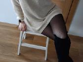 Nude tunika/kardiganas/mini sukenlė su blizgučiais - nuotraukos Nr. 12