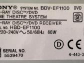 Sony bdv-ef1100 smart blu-ray/dvd 3D grotuvas - nuotraukos Nr. 4