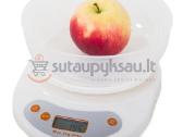 Elektroninės virtuvinės svarstyklės 5kg (8 rūšys) - nuotraukos Nr. 2