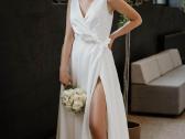 Elegantiška vestuvinė suknelė - nuotraukos Nr. 5