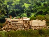 Robotime medinis 3D galvosūkis Prime Steam Express - nuotraukos Nr. 6