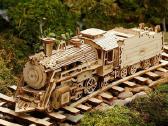Robotime medinis 3D galvosūkis Prime Steam Express - nuotraukos Nr. 7