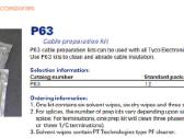 Raychem P-63 kabelio valymo rinkinys - nuotraukos Nr. 8