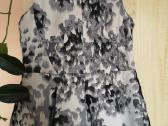 H&m pilka marga proginė suknelė su kišenėmis - nuotraukos Nr. 2