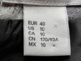 H&m pilka marga proginė suknelė su kišenėmis - nuotraukos Nr. 10