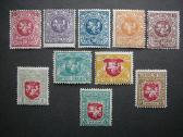 Lietuva 1919 III Berlyno laida Arkliai lit40/9s