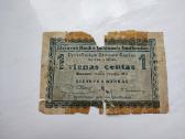 1 centas (laikinasis) 1922