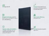Patikimi shingled full black 480w saules moduliai - nuotraukos Nr. 5