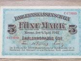 1918 Ost Vokietija Lietuva Lenkija 5 Mark