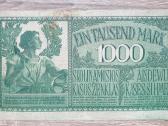 1918 Ost Vokietija Lietuva Lenkija 1000 Mark - nuotraukos Nr. 2