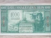 1918 Ost Vokietija Lietuva Lenkija 1000 Mark