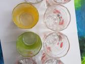 Stiklinės su rožėmis 6vnt +2vnt - nuotraukos Nr. 4