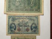 1914 m Vokietijos banknotai - nuotraukos Nr. 2