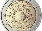 Kipro proginės 2 eurų monetos (Unc) - nuotraukos Nr. 6