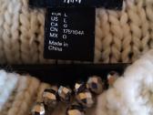 H&m šviesus puošnus megztinis - nuotraukos Nr. 7