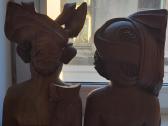 Masyvios medinės statulos - nuotraukos Nr. 2