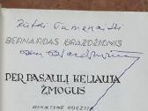 B. Brazdžionis "Per pasaulį keliauja žmogus" 1944 - nuotraukos Nr. 4