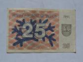 1991 metu 25 talonai be uzraso