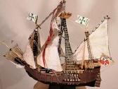 Rankų darbo Santa Maria laivo modelis (vienetinis)
