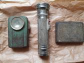 Senoviniai prožektoriai, cigarečių dėklas