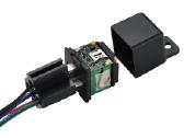 GPS seklys užmaskuotas automobilio rėlėje