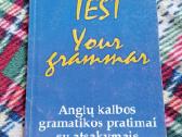 Anglų mokymosi knyga "Test your grammar"