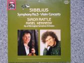 Vinilinė plokštelė 1988m.UK klasika Sibelius - nuotraukos Nr. 2