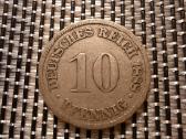 10 pfennig 1888 A
