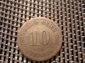 10 pfennig 1876 J - Vokietija