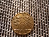 5 pfennig 1924 J - Vokietija Nr3 - nuotraukos Nr. 2