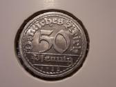 50 pfennig 1922 G - Vokietija