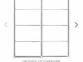 Ikea Pax stumdomu duru sistema 2m ploč/2, 36 aukšč