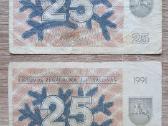 1991 metų talonai Lūšis be užrašo