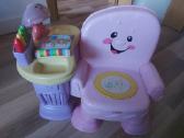 Fisher price muzikinė kėdutė